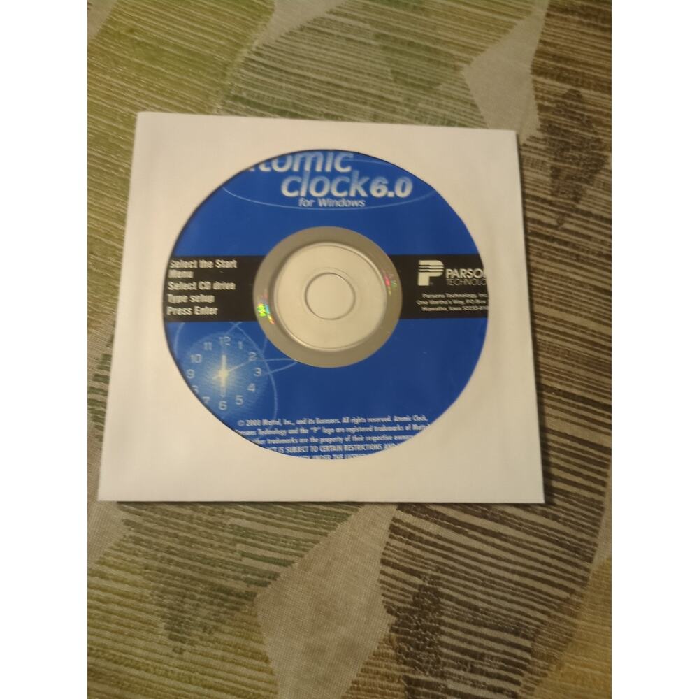 Atomic Clock 6.0 CD-ROM